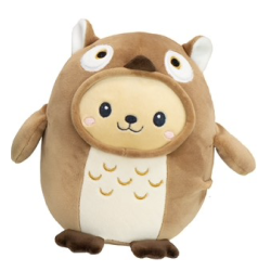 Kawaii Knuffel in Dieren Kostuum 18cm V1