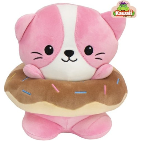 Kawaii Cuties Knuffel Donut V3 23cm