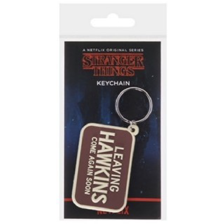 Stranger Things - Leaving Hawkins Sleutelhanger