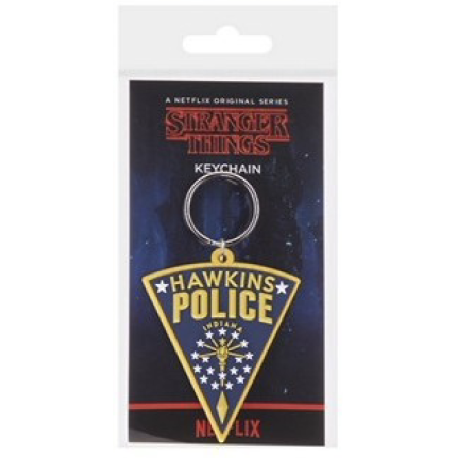 Stranger Things - Hawkins Police Sleutelhanger