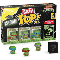 Teenage Mutant Ninja Turtles Bitty POP! Vinyl Figure 4-Pack 8-Bit 2,5 cm