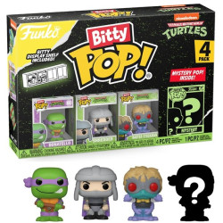 Teenage Mutant Ninja Turtles Bitty POP! Vinyl Figure 4-Pack Donatello 2,5 cm