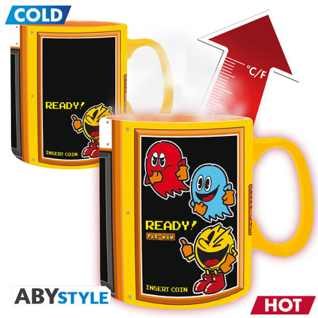 Pac-Man - Mug Heat Change - 460 ml - Arcade