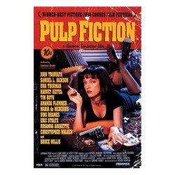 Pulp Fiction Uma On Bed - Maxi Poster (N41)