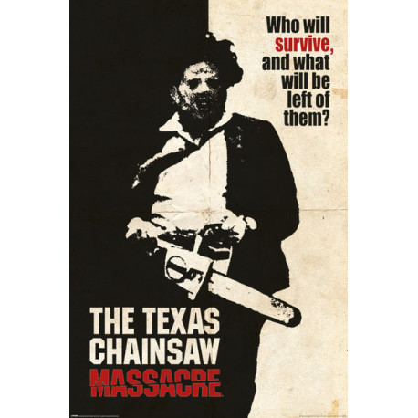 Texas Chainsaw Massacre Who Will Survive - Maxi Poster (N67)