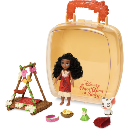 Vaiana Disney's Once Upon a Story Mini Doll Playset