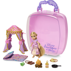 Rapunzel Disney's Once Upon a Story Mini Doll Playset, Tangled