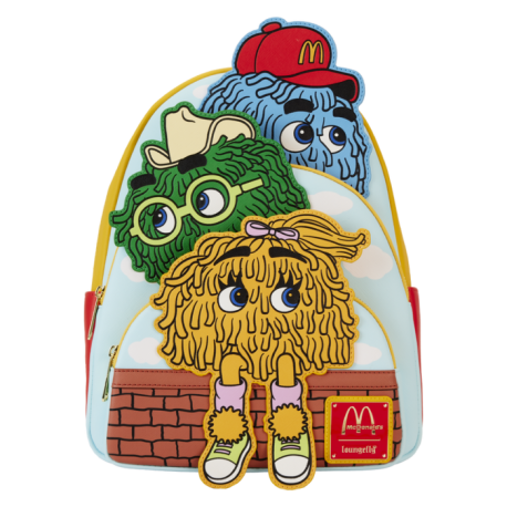 Loungefly McDonald's - Fry Kids 12" Faux Leather Mini Backpack