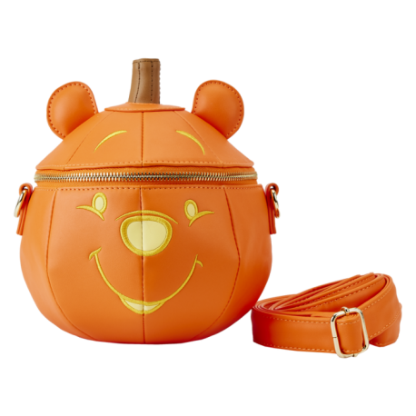 Loungefly Winnie the Pooh - Pumpkin Glow in the Dark 6" Faux Leather Crossbody Bag