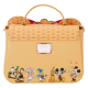 Loungefly Disney - Mickey & Friends Picnic Basket 8" Faux Leather Crossbody Bag