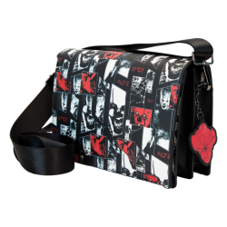 Loungefly It (2017) - I Heart Horror Pennywise Glow in the Dark 6" Faux Leather Crossbody Bag