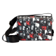 Loungefly It (2017) - I Heart Horror Pennywise Glow in the Dark 6" Faux Leather Crossbody Bag