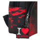 Loungefly Friday the 13th - I Heart Horror 12" Faux Leather Mini Backpack