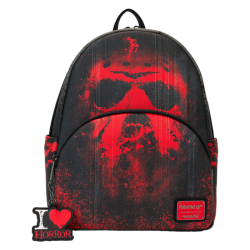 Loungefly Friday the 13th - I Heart Horror 12" Faux Leather Mini Backpack