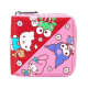 Loungefly Hello Kitty & Friends Color Block Zip Around Wallet