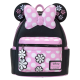 Disney - Minnie Mouse Floral Rocks the Dots 10" Faux Leather Mini Backpack