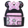 Disney - Minnie Mouse Floral Rocks the Dots 10" Faux Leather Mini Backpack