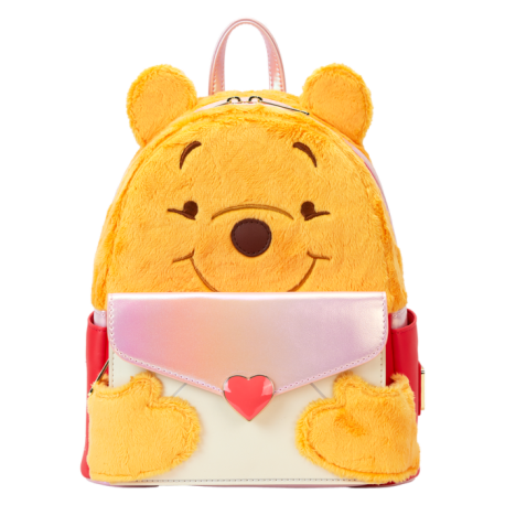 Loungefly Winnie the Pooh - Love Letter 10" Faux Leather Mini Backpack