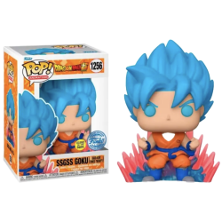 Funko Pop 1256 SSGSS Goku (Special Edition)(Glow In The Dark), Dragon Ball Z