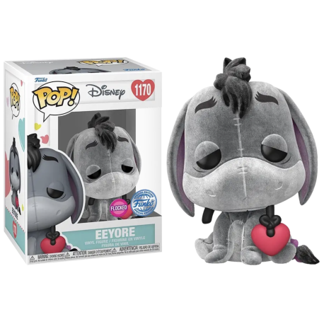 Funko Pop 1170 Eeyore with Heart (Flocked)(Special Edition)