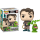 Funko Pop 1785 Venkman with Slimer, The Real Ghostbusters