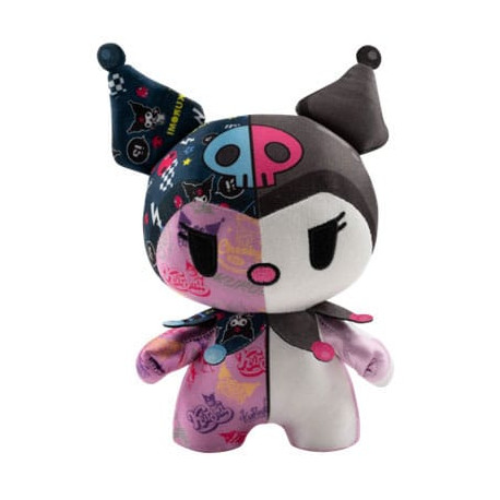 Sanrio DZNR Plush Figure Kuromi Graffiti Edition 18 cm