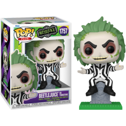 Funko Pop 1757 Beetlejuice with Tombstone, Beetlejuice