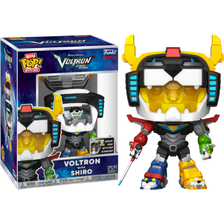 Voltron: Legendary Defender - Voltron with Shiro Bitty Pop! Bot Vinyl Figure