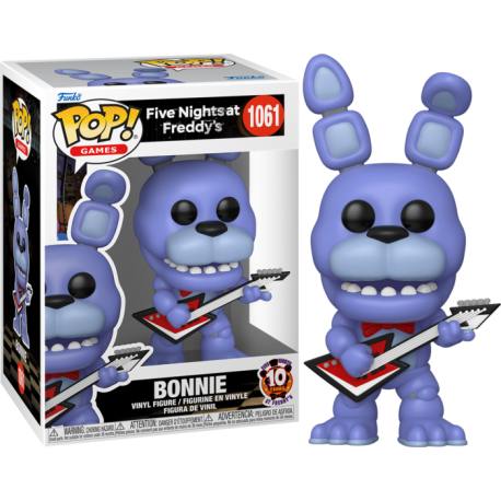 Funko Pop 1061 Bonnie with Guitar, Five Nights at Freddy's: 10th Anniversary