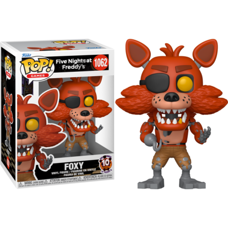 Funko Pop 1062 Foxy, Five Nights at Freddy's: 10th Anniversary