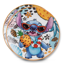 Disney Lilo & Stitch - Set of 2 Plates (D19cm) - White