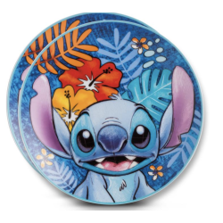 Disney Lilo & Stitch - Set of 2 Plates (D19cm) - Blue