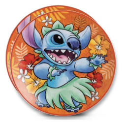 Disney Lilo & Stitch - Set of 2 Plates (D19cm) - Orange