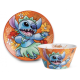 Disney Lilo & Stitch - Bord & Mok Giftset Oranje