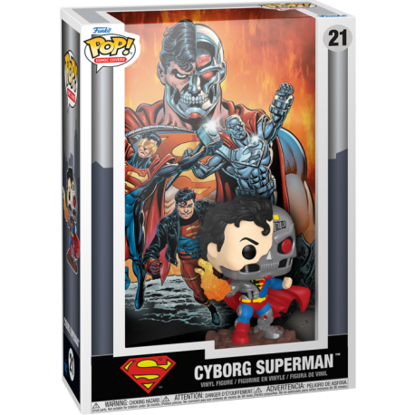 Funko Pop 21 Cyborg Superman, DC Comic Cover