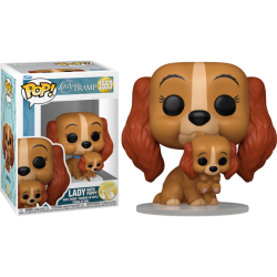 Funko Pop 1553 Lady with Puppy, Lady and the Tramp