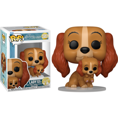 Funko Pop 1553 Lady with Puppy, Lady and the Tramp