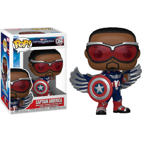 Funko Pop 1364 Captain America: Brave New World - Captain America (Sam Wilson)