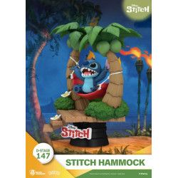 Lilo & Stitch D-Stage PVC Diorama Stitch Hammock 13 cm