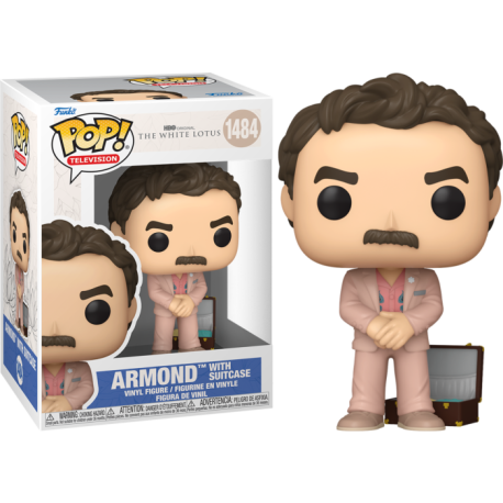 Funko Pop 1484 Armond with Suitcase, The White Lotus