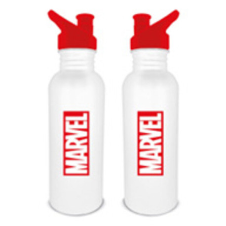 Marvel Logo - Metal Canteen Bottle