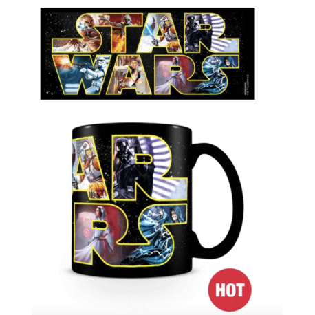 Star Wars Logo Characters - Heat Changing Mok