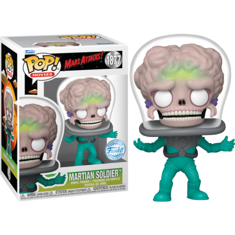 Funko Pop 1877 Martian Soldier (Specialty Series), Mars Attacks!