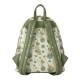 Loungefly Peter Pan (1953) - Tinker Bell Clover Print 10" Faux Leather Mini Backpack