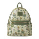 Loungefly Peter Pan (1953) - Tinker Bell Clover Print 10" Faux Leather Mini Backpack