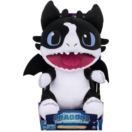 Spin Master - Dragons Plasma Blast Thunder Plush Thunder 28cm