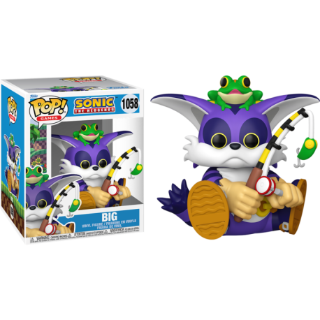 Funko Pop 1058 Big (Super Sized), Sonic The Hedgehog