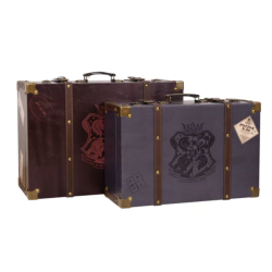 Harry Potter Alumni Burgundy Suitcase Set of 2