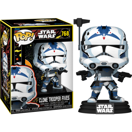 Funko Pop 768 Clone Trooper Fives, Star Wars