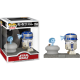 Funko Pop 766 R2-D2 & Princess Leia Hologram (Deluxe), Star Wars